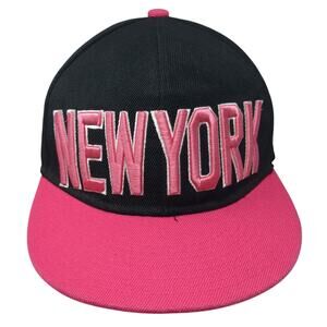 New York Snapback Hat Multicolor One Size Adjustable Embroidered NYC 1664